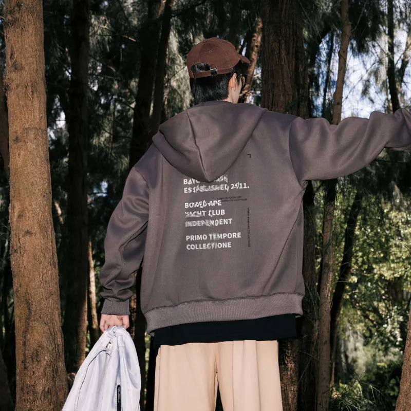 HOZZS x WULIAOYUAN LIANMINGKUAN Hooded Fleece Lined Hoodies & Sweatshirts Unisex-34