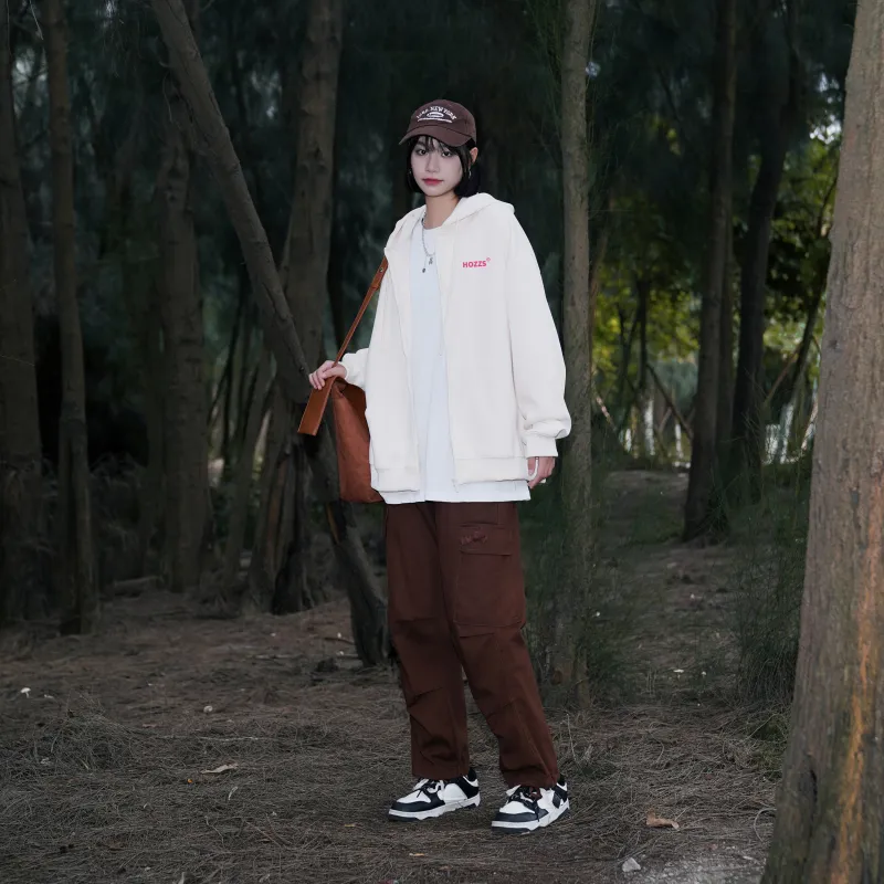 HOZZS x WULIAOYUAN LIANMINGKUAN Hooded Fleece Lined Hoodies & Sweatshirts Unisex-18