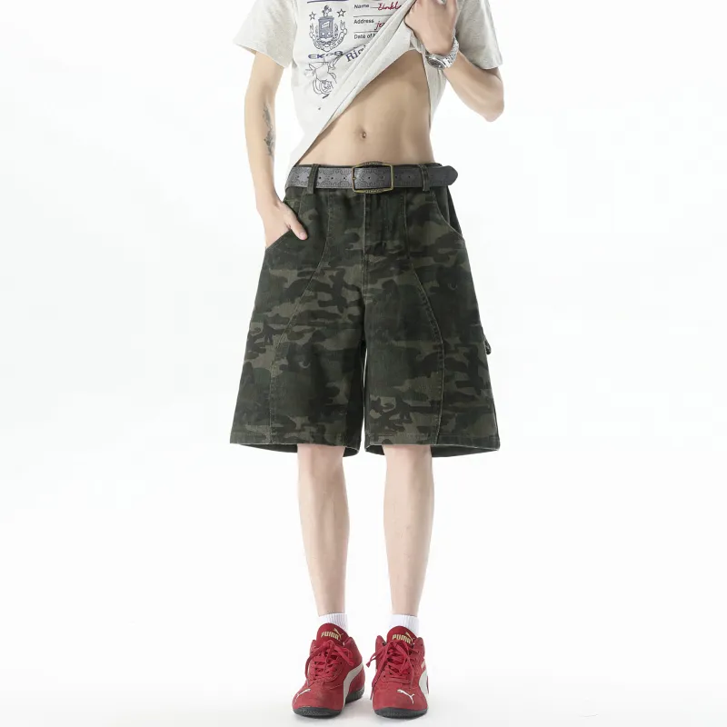 HOZZS Cargo Shorts Unisex-4