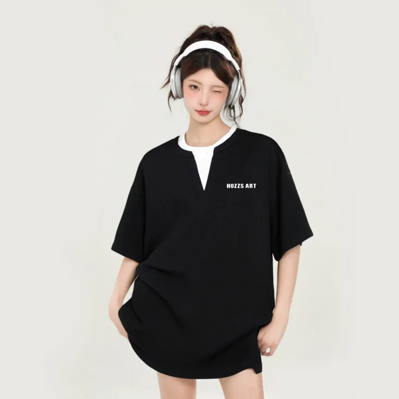 HOZZS Short Sleeved T Shirts Unisex-2