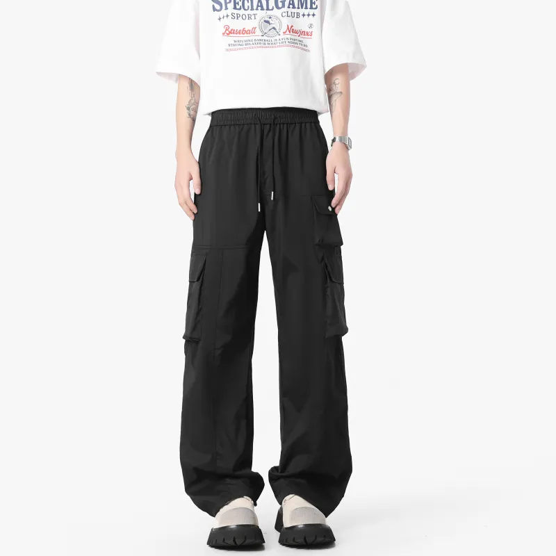 HOZZS Casual Pants Unisex-5