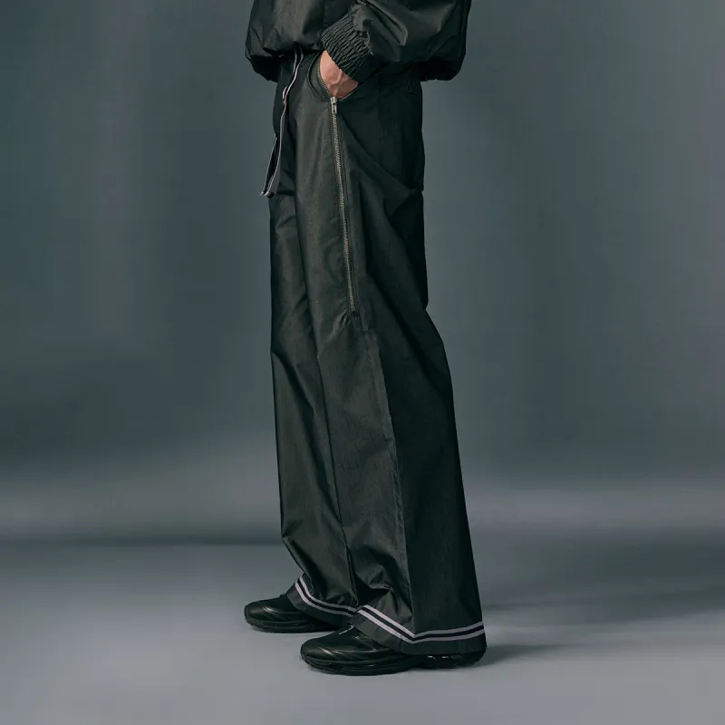 COKEIN Casual Pants Men Dark Gray-4