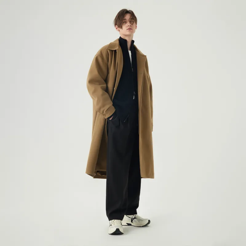 COKEIN Clean Fit Series FW23 Men's Coat Long Unisex-10