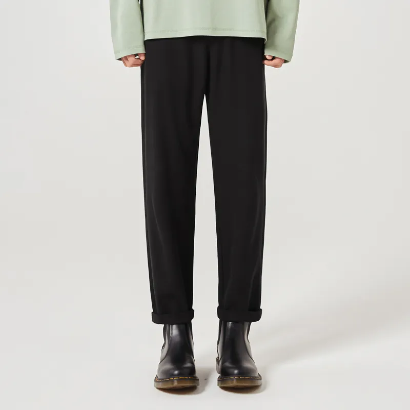 COKEIN Casual Pants Men Black-3