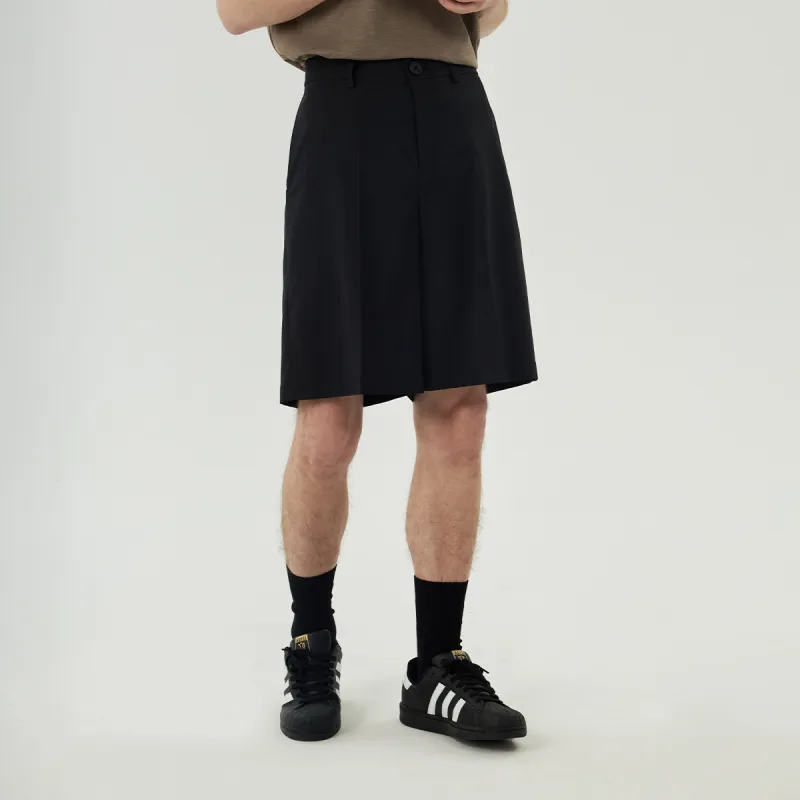 COKEIN Casual Shorts Men's Black-3