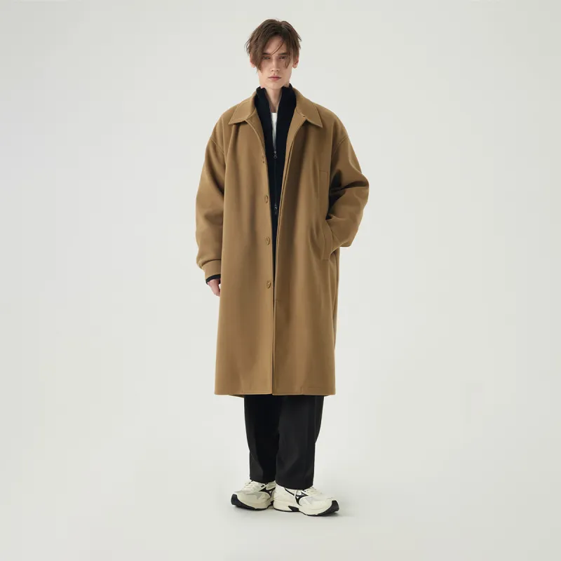 COKEIN Clean Fit Series FW23 Men's Coat Long Unisex-13