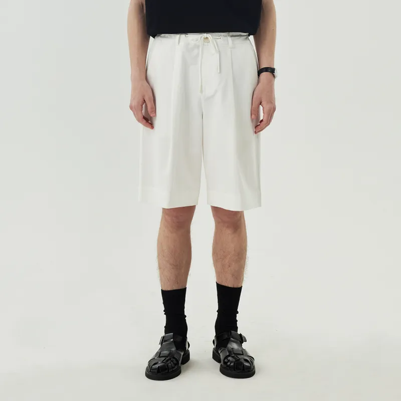 COKEIN Casual Shorts Men's White-4