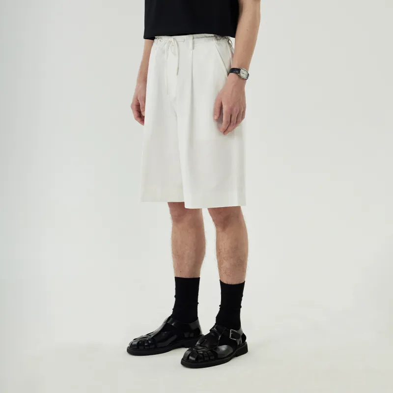 COKEIN Casual Shorts Men's White-3