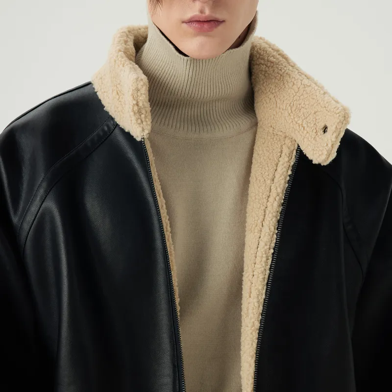 COKEIN FW23 Leather Jackets Jackets & Coats Unisex-5
