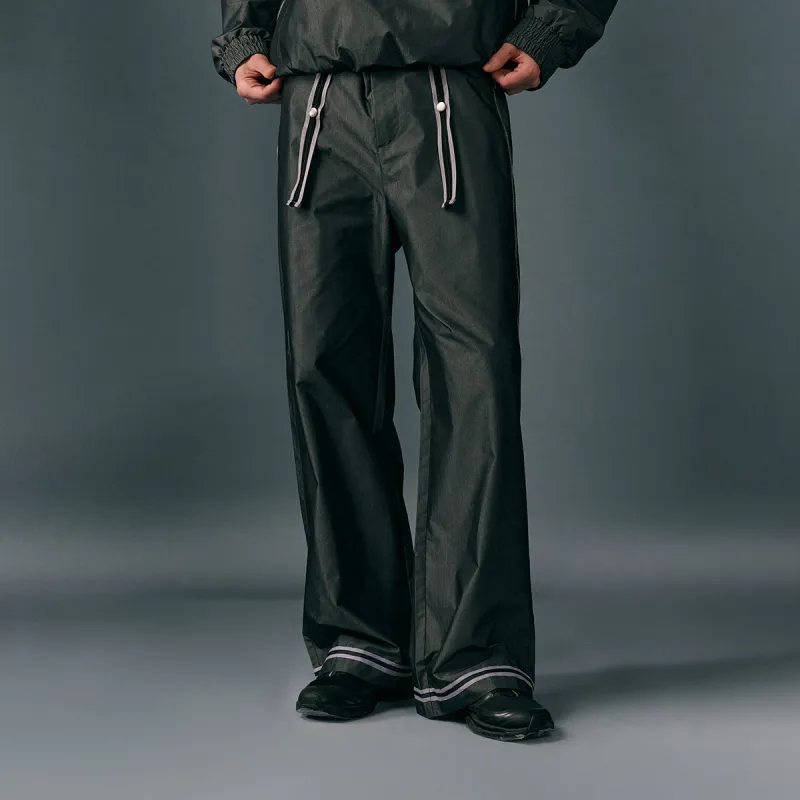 COKEIN Casual Pants Men Dark Gray-2