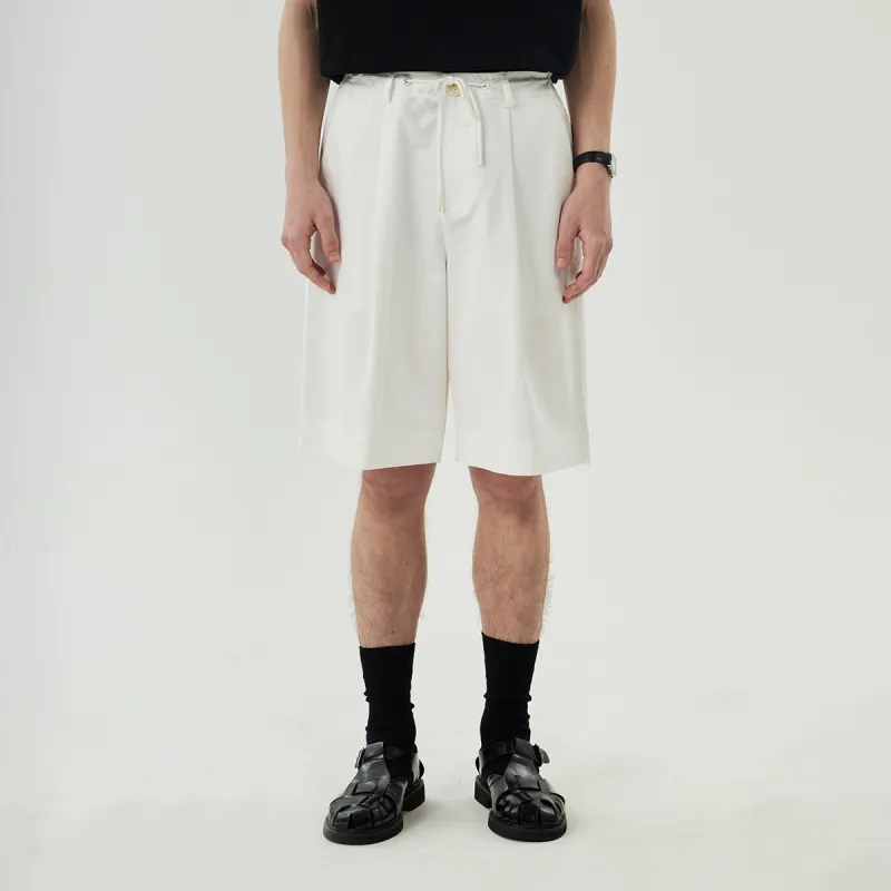 COKEIN Casual Shorts Men's White-2