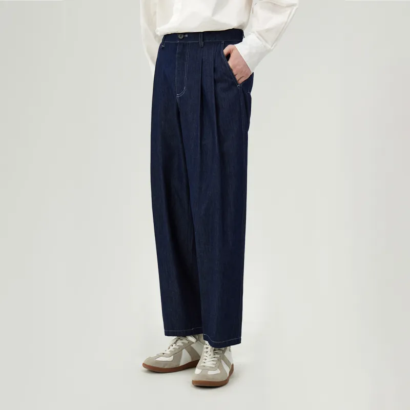 COKEIN Jeans Men Dark Blue-4