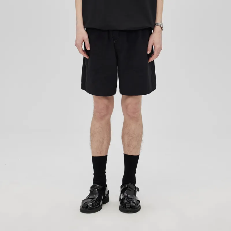 COKEIN Casual Shorts Unisex Black-5