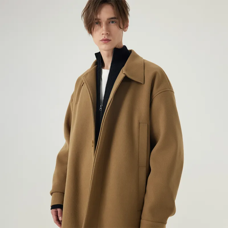 COKEIN Clean Fit Series FW23 Men's Coat Long Unisex-9