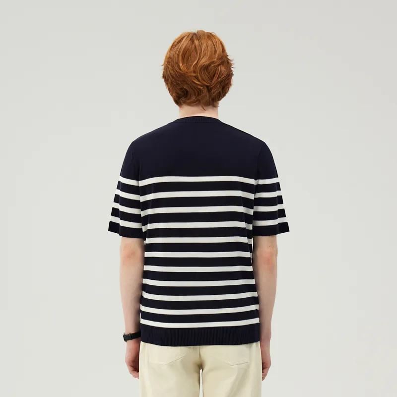 COKEIN SS24 Knitwear Unisex Navy Blue-2