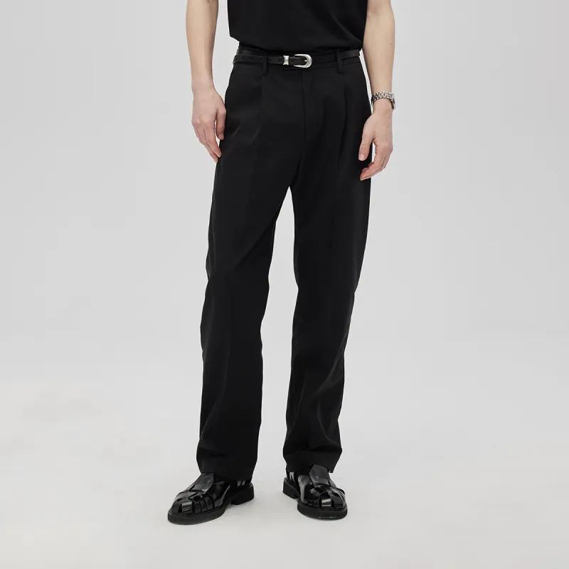 COKEIN Casual Pants Men's Black-6