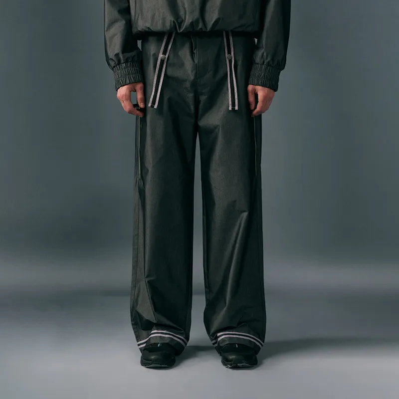 COKEIN Casual Pants Men Dark Gray-5