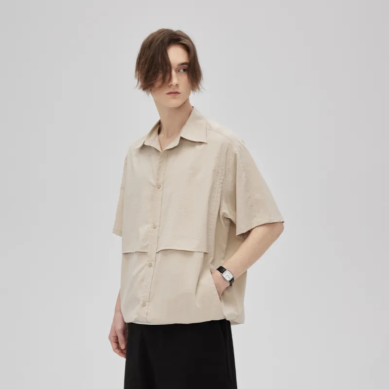 COKEIN Shirts Unisex Khaki-2