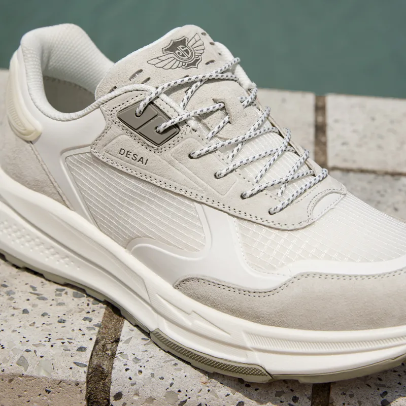 Desai Desai Anti-Slip Wear-Resistant Low-Top Chunky Sneakers Men's-8
