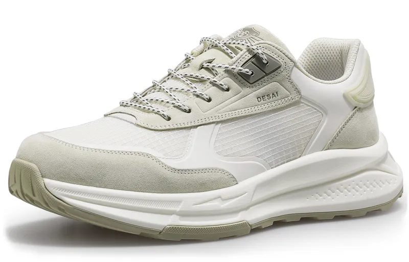 Desai Desai Anti-Slip Wear-Resistant Low-Top Chunky Sneakers Men's-1