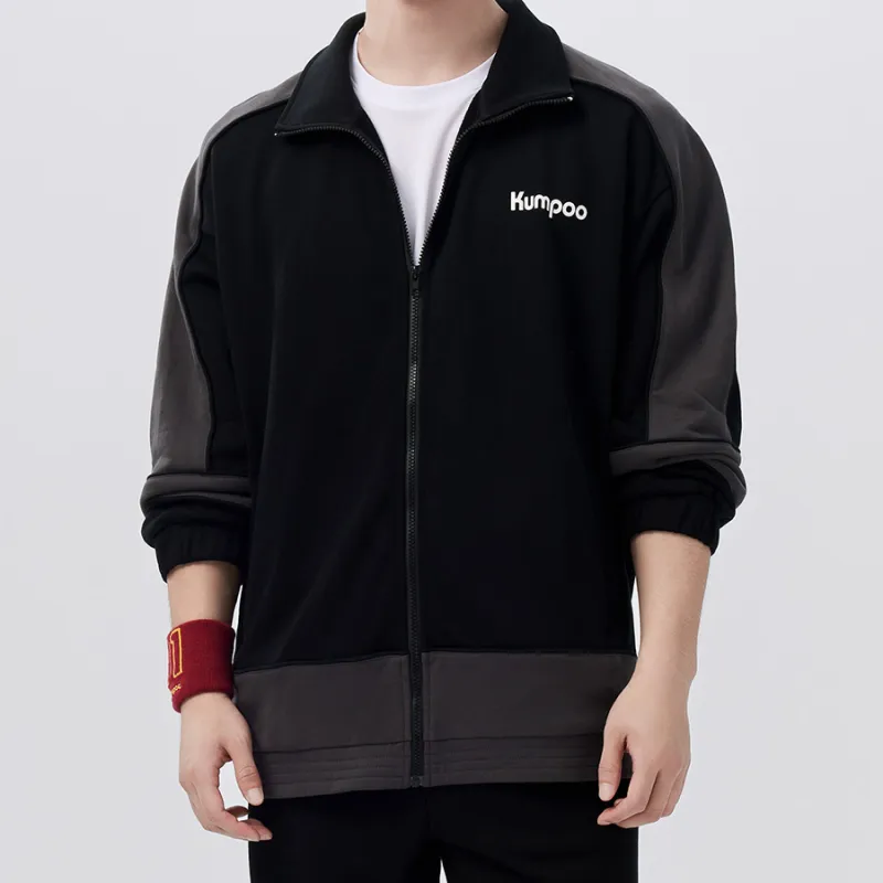 KUMPOO Baseball Jacket Unisex Two Tone Optional-3