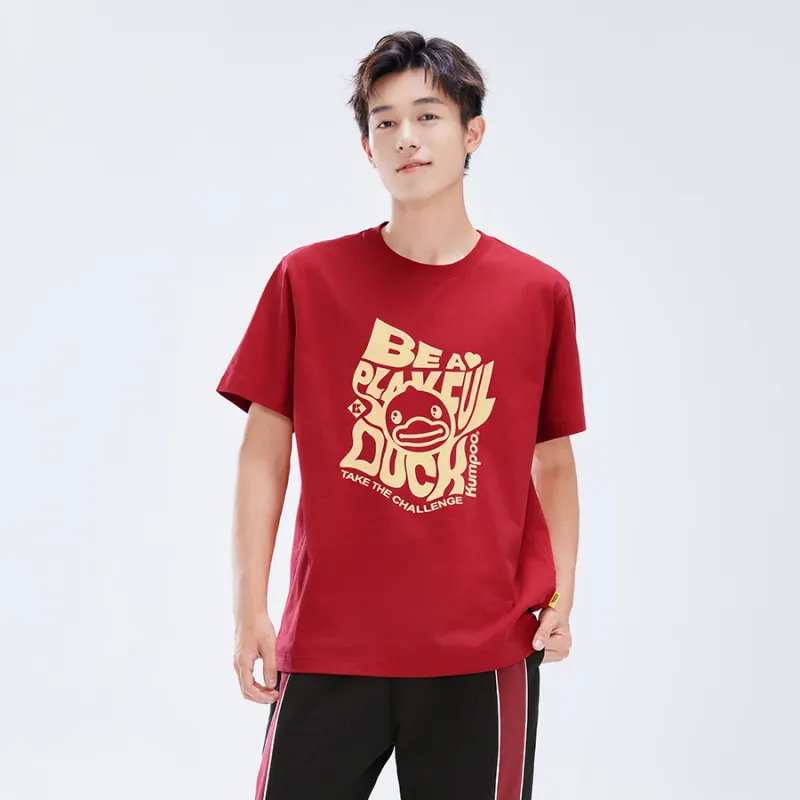 KUMPOO x B.Duck Badminton Clothing Unisex Red-3