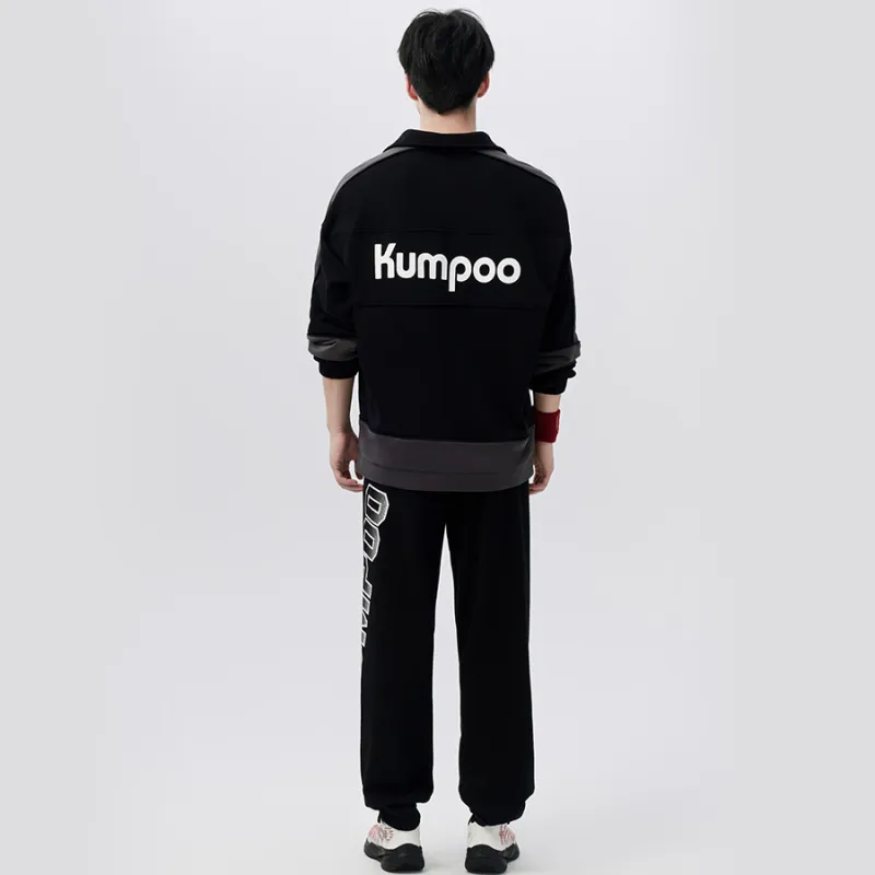 KUMPOO Baseball Jacket Unisex Two Tone Optional-2
