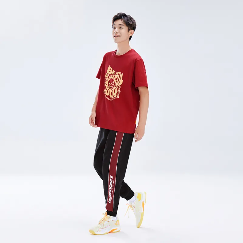 KUMPOO x B.Duck Badminton Clothing Unisex Red-7