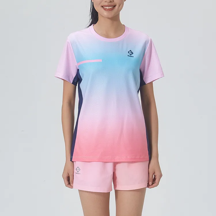 KUMPOO Sports Shorts Unisex Pink-2
