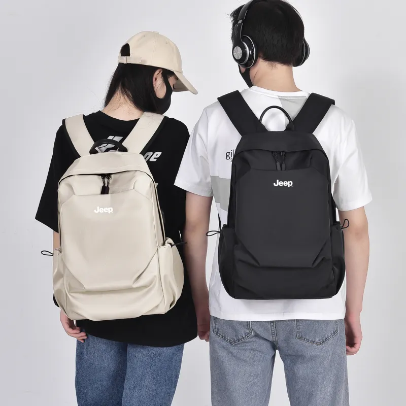 Jeep Oxford Commute High School University Student Backpack Unisex Multicolor-5