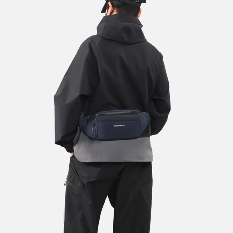TAKI Oxford Crossbody Bag Fanny Pack Sling Bag Regular Men's Gray/Army Green/Black/Dark Blue-8