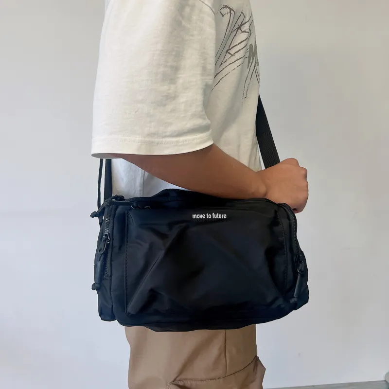 TAKI Oxford Shoulder Bag, Crossbody Bag Unisex-3
