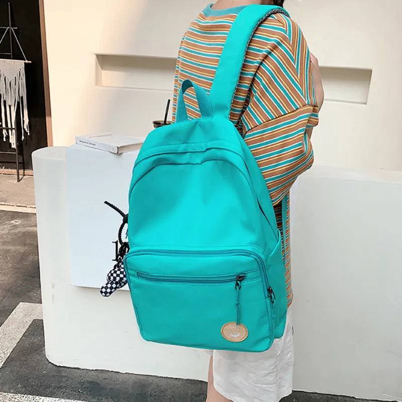 Karl Lagerfeld logo-patch sheer backpack