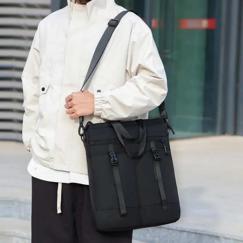 TAKI Oxford One Shoulder Handbag Unisex-3