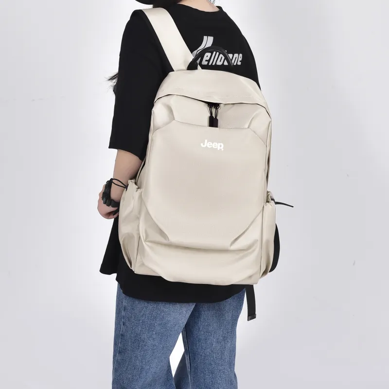 Jeep Oxford Commute High School University Student Backpack Unisex Multicolor-7