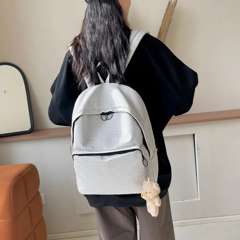TAKI Nylon Backpack Medium Size Unisex-15