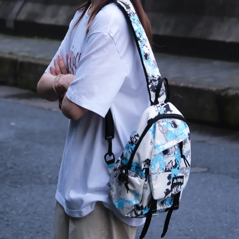 TAKI Nylon Commute Versatile Shoulder Bag, Crossbody Bag Regular Unisex Black/Yellow/Blue/Green-14