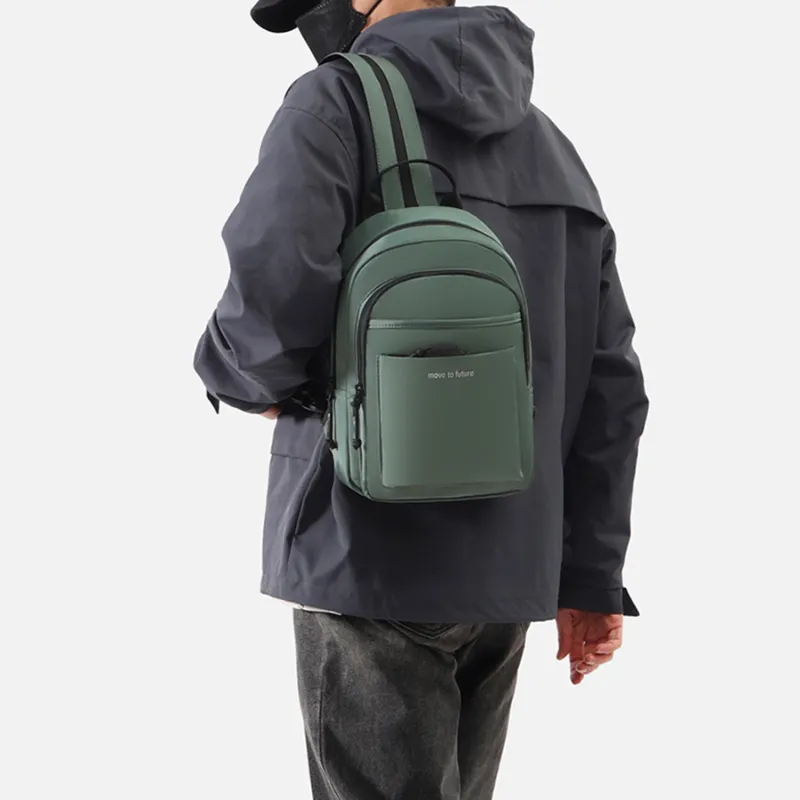 TAKI Oxford Sling Bag Regular Unisex White/Blue/Blue Gray/Coffee/Green/Black-13