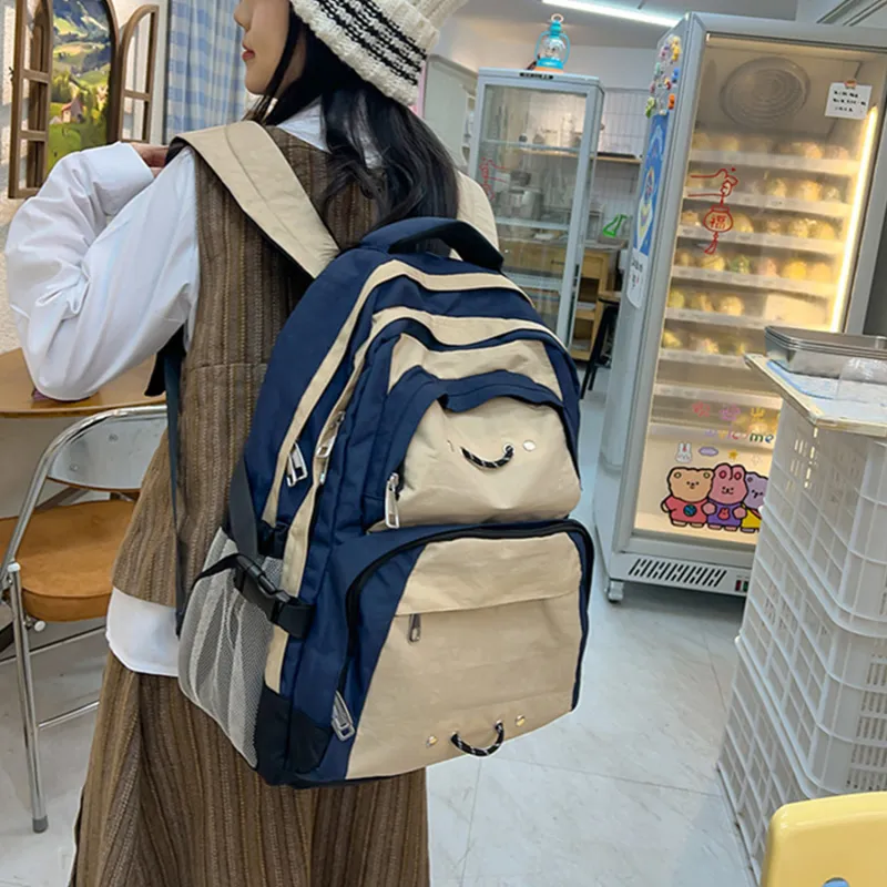 TAKI Oxford Computer Backpack Medium Size Unisex-7