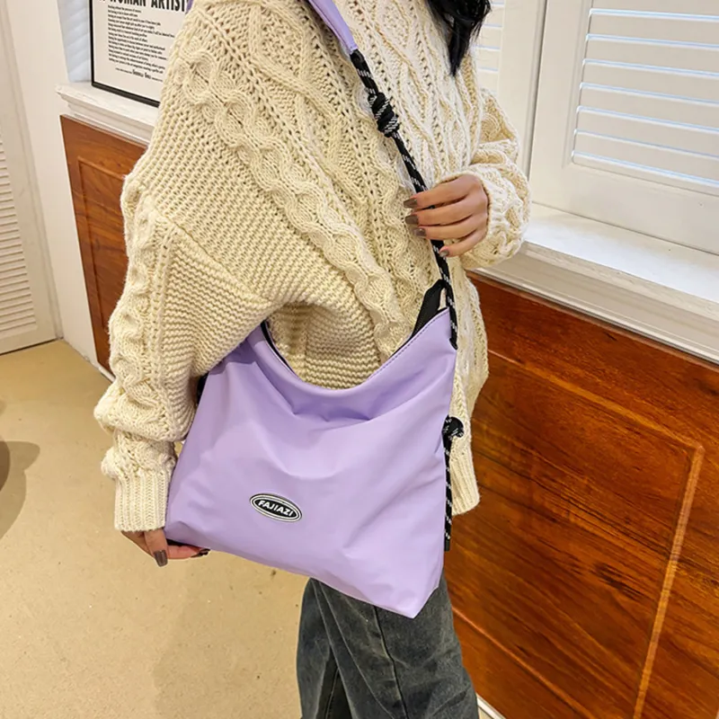 TAKI Synthetic Leather Fitness Dumpling Bag Class Commute Casual Crossbody Bag Shoulder Bag Unisex-10