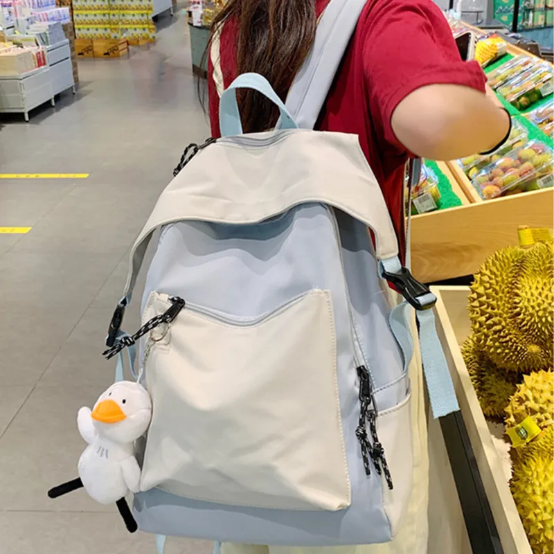 TAKI Nylon Backpack Regular Women's Multicolor-6