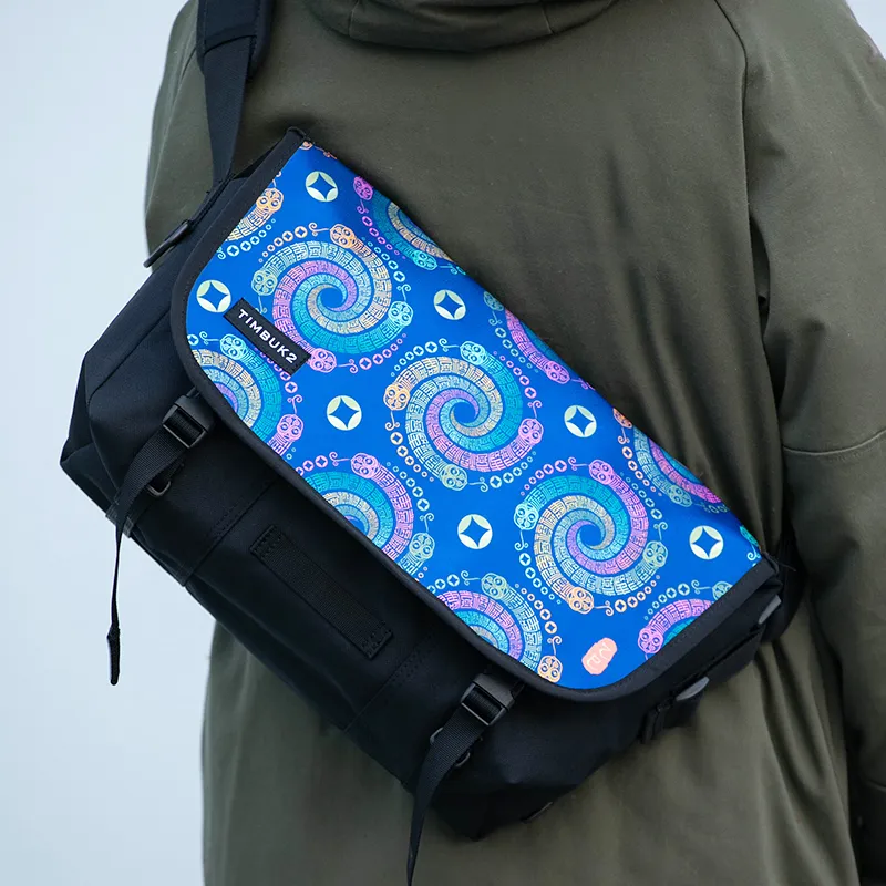Timbuk2 Polyester Crossbody Bag Small Size Unisex Black-6
