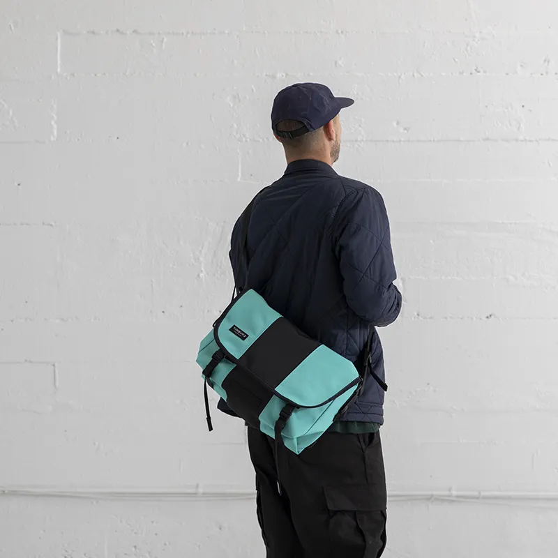Timbuk2 Canvas Canvas Bag Commute Messenger Bag Shoulder Bag Crossbody Bag Unisex Sapphire Green-3