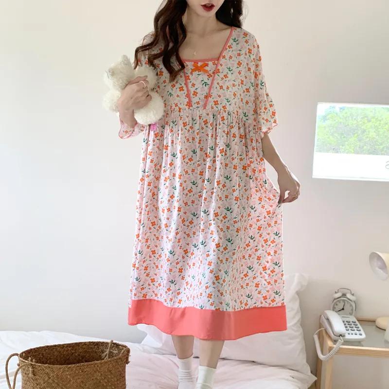 MADALLO Nightgown Women's Summer Neroli-4