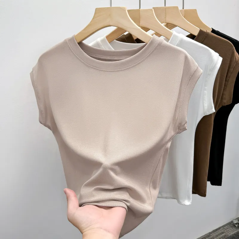 MADALLO Undershirt Women's Cream Apricot-1