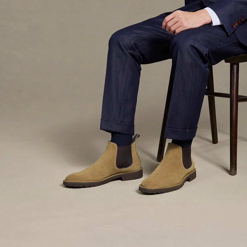 THOM WILLS Short Chelsea Boots Men's-14