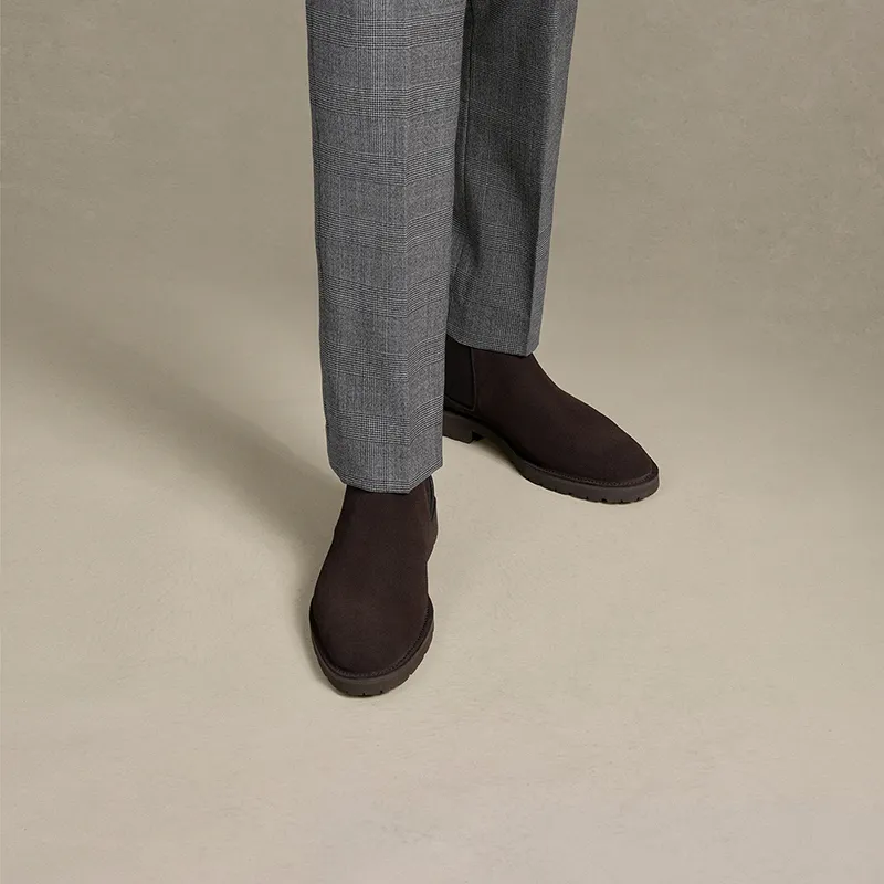 THOM WILLS Short Chelsea Boots Men's-7