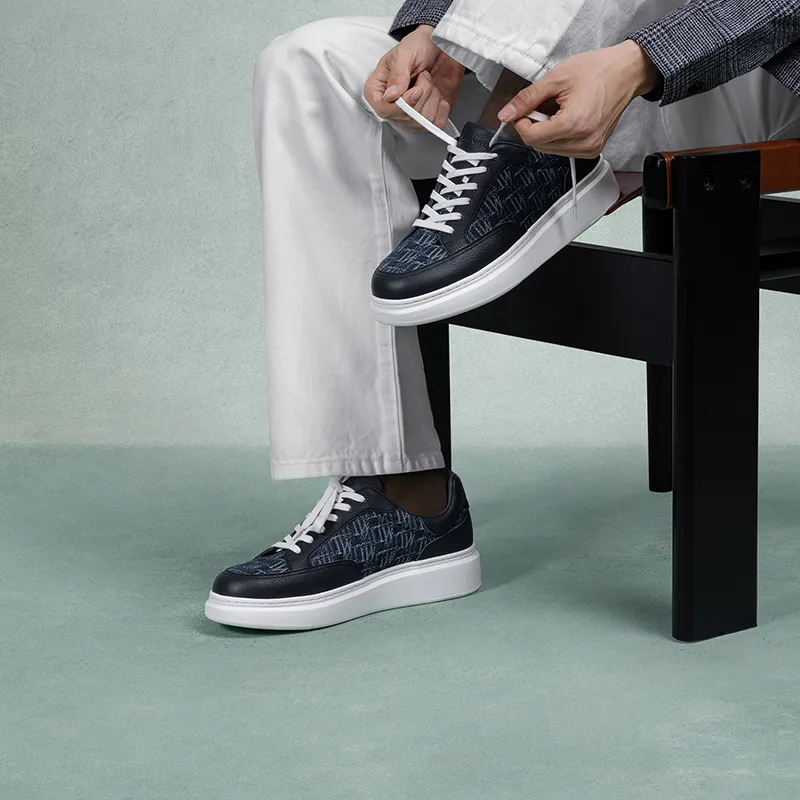 THOM WILLS Trendy Versatile Fall And Winter Casual Sports Trainer Shoes Low Top Skateboard Shoes Unisex-5
