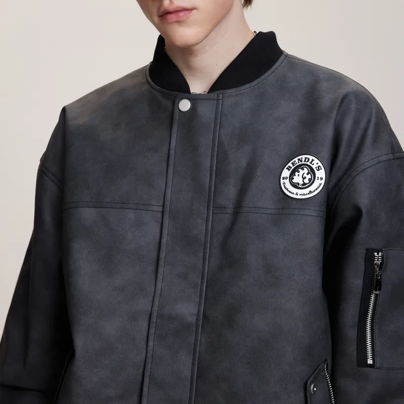BENDL'S Leather Jacket Spring & Autumn Season Unisex-2
