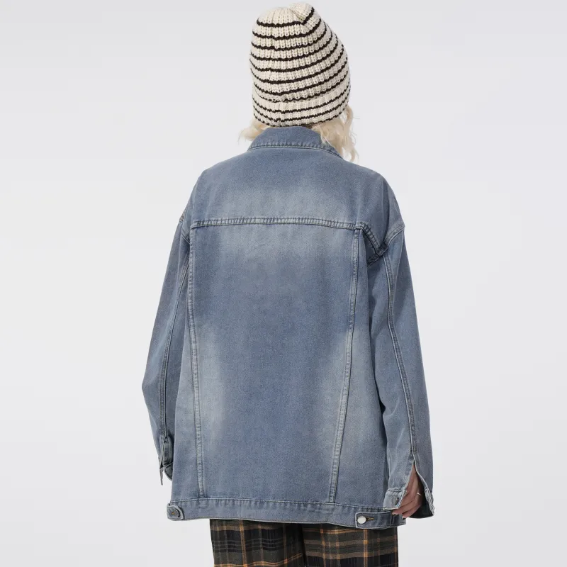 BENDL'S Denim Jacket, Spring And Fall Unisex-12